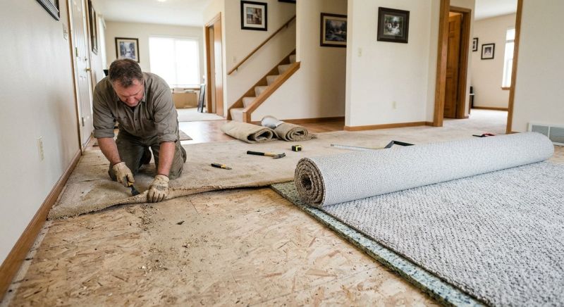 Wool Carpet Installation in Ocean County, NJ